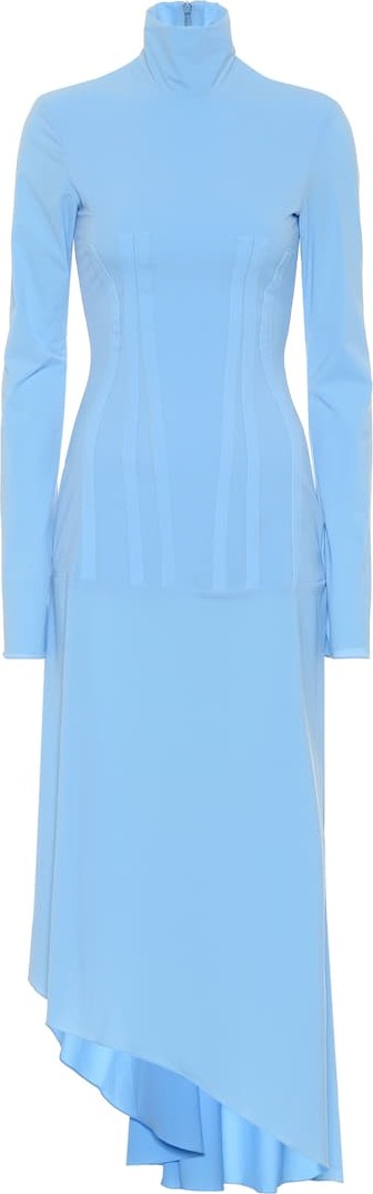 Ellery Dumont crêpe turtleneck dress