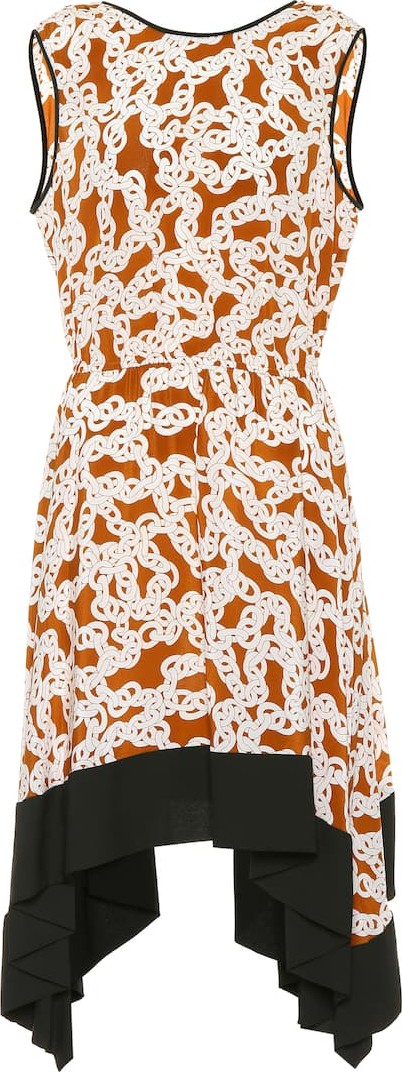 DIANE von FURSTENBERG Printed silk midi dress