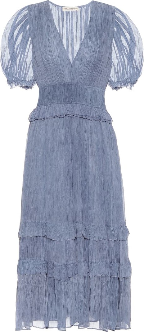 Ulla Johnson Elodie silk midi dress