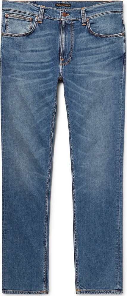 Nudie Jeans Lean Dean Slim-Fit Organic Stretch-Denim Jeans