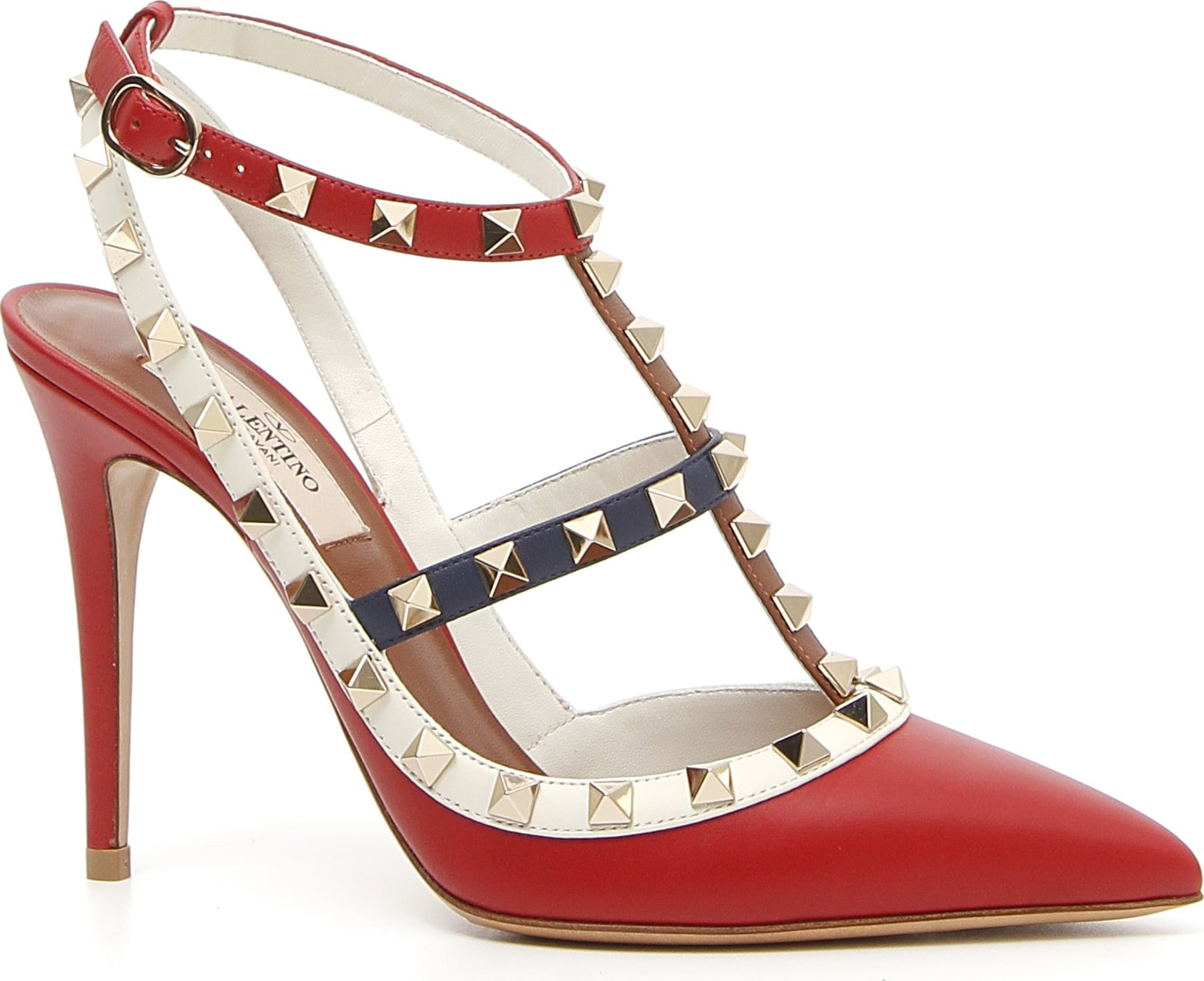 Valentino Rockstud T-Strap Pump