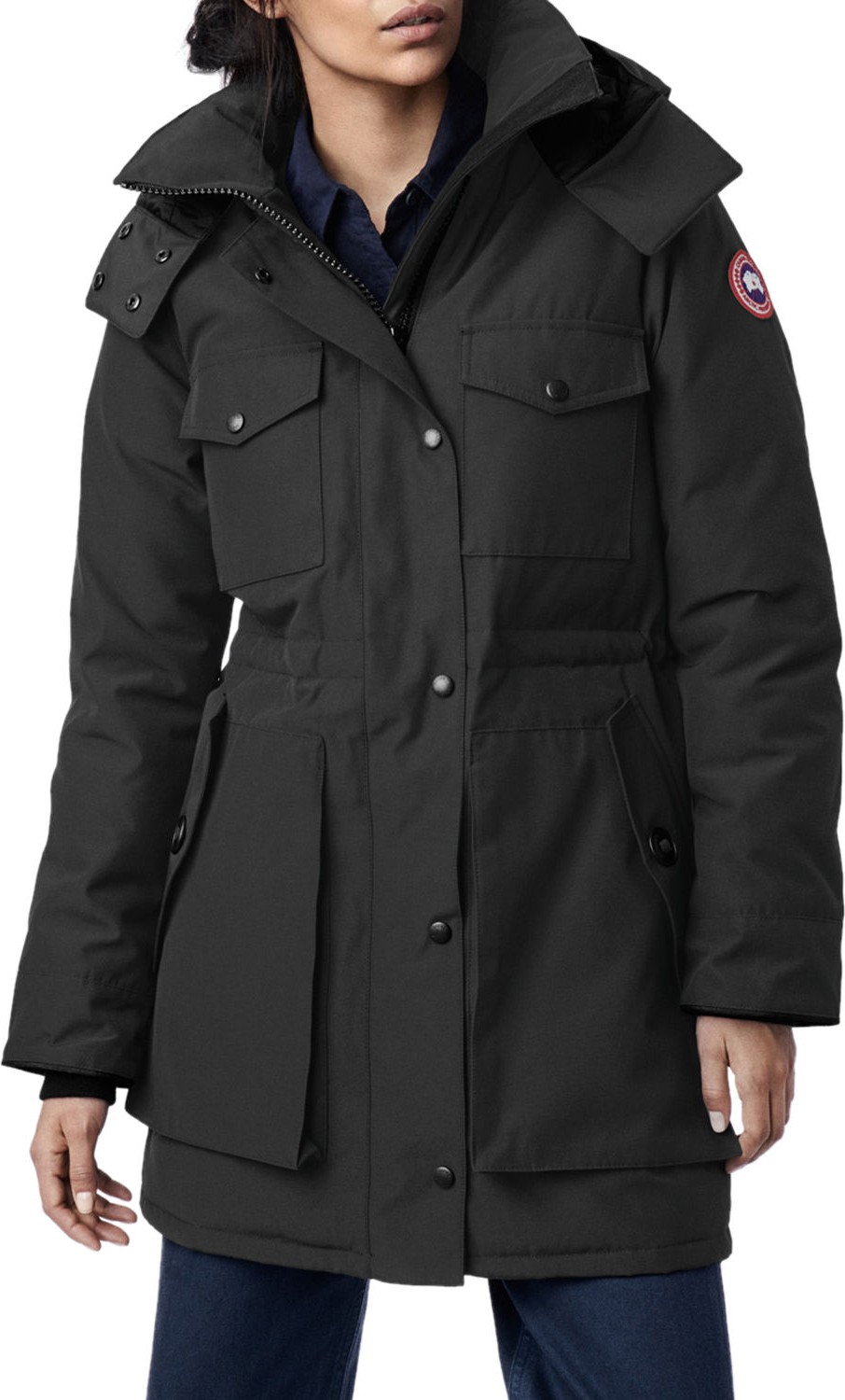 Canada Goose Gabriola Hooded Parka Coat w/ Reflective Back