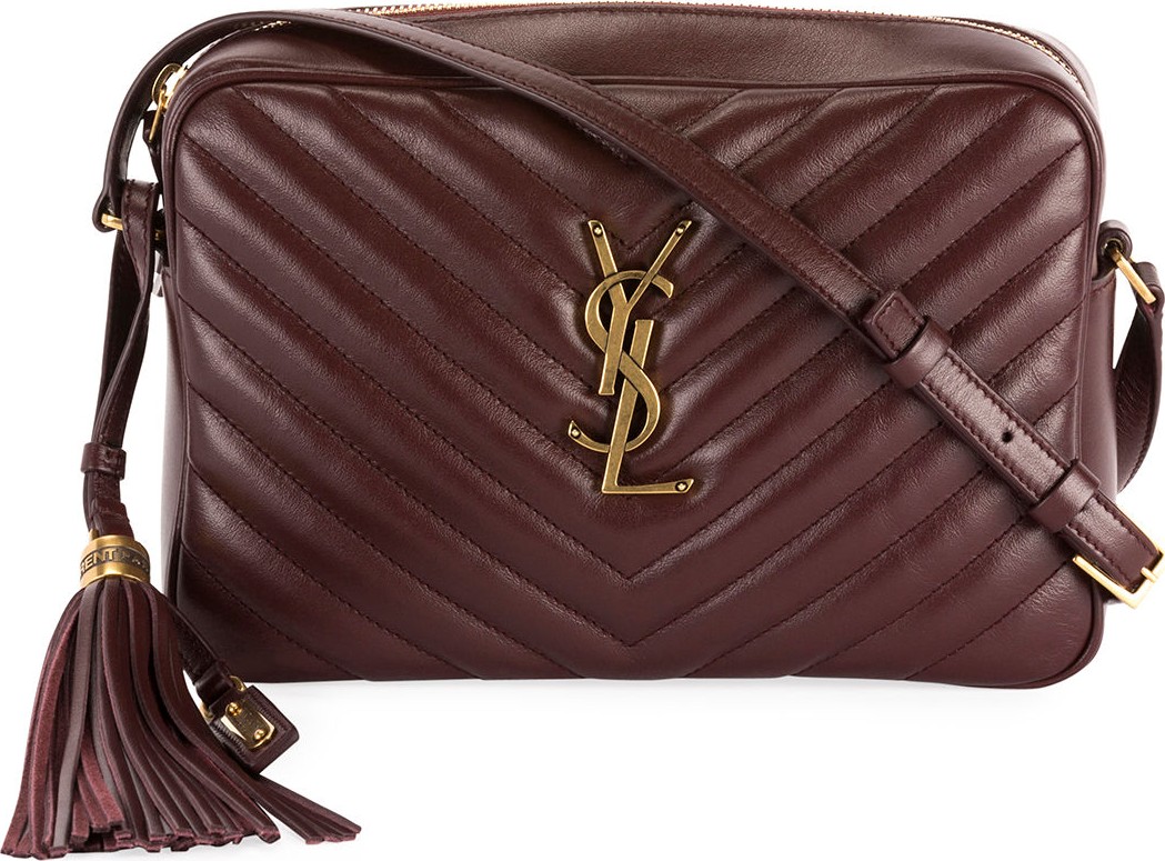 Saint Laurent Lou Medium Calf Crossbody Bag