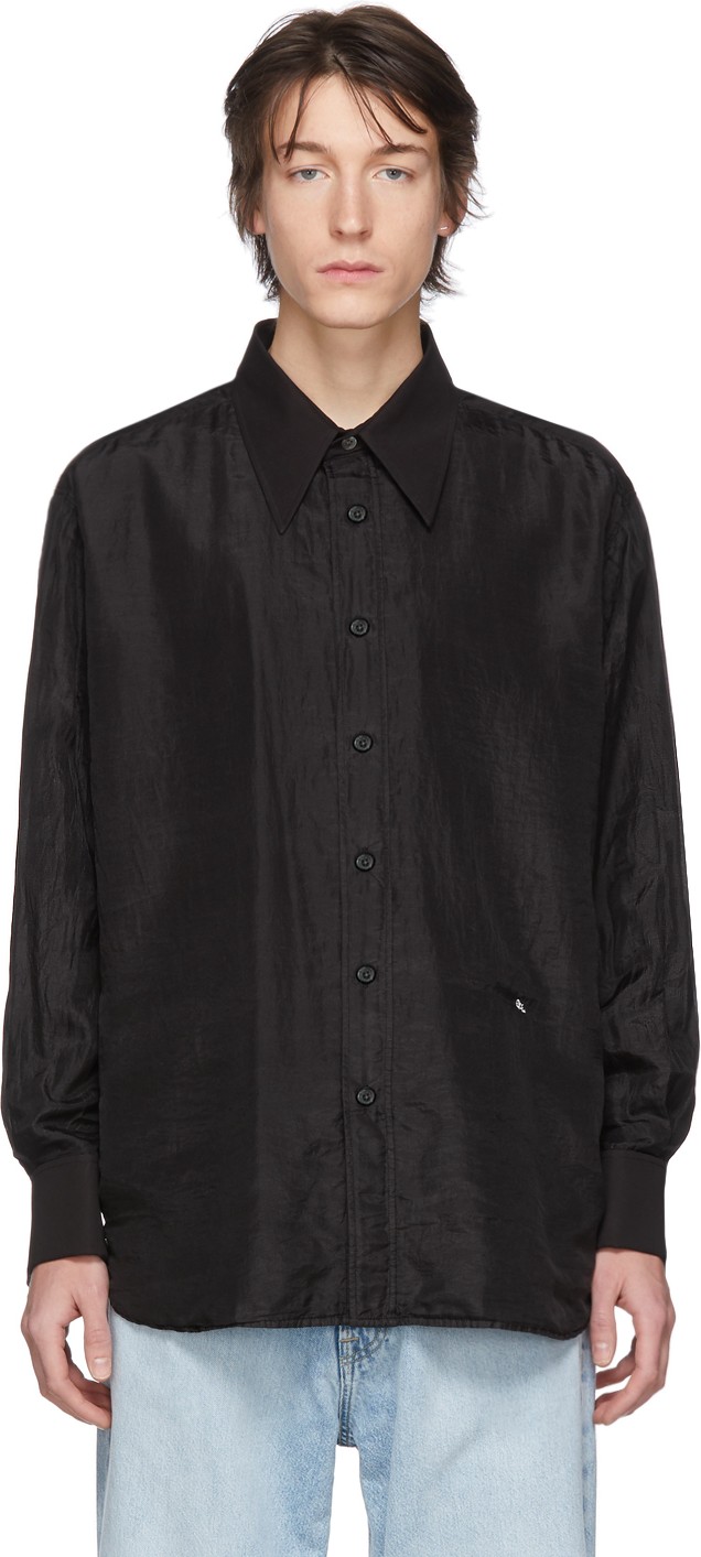 Our Legacy Black Lucid Dancing Shirt