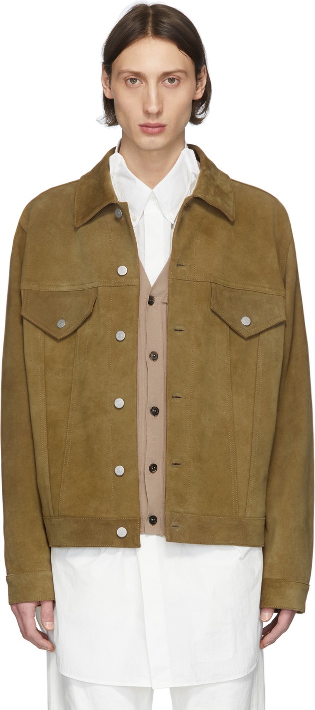 Maison Margiela Tan Suede Jacket