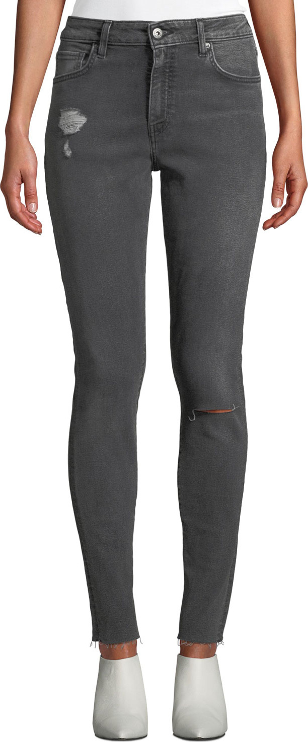 LEVI’S 721 Mid-Rise Skinny Ankle Jeans