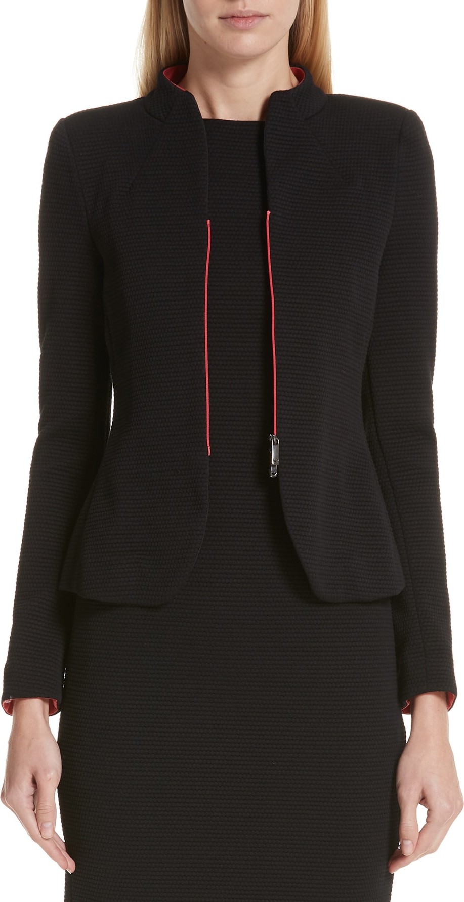 Emporio Armani Contrast Zip Jacket