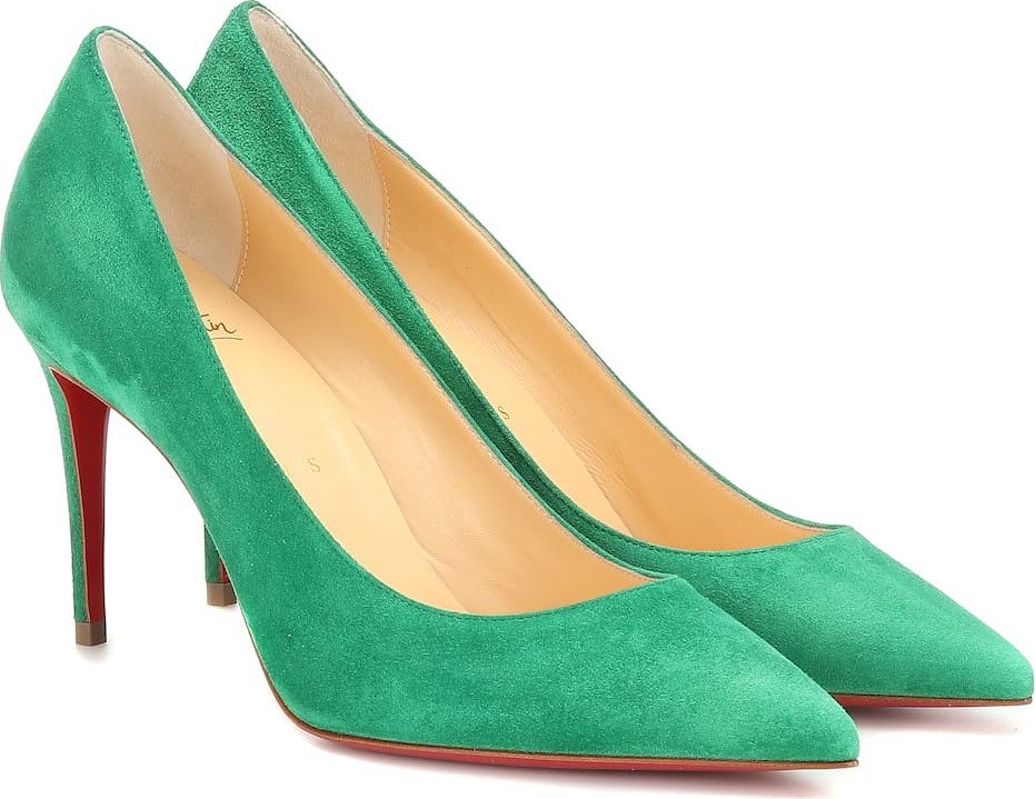 Christian Louboutin Kate 85 suede pumps