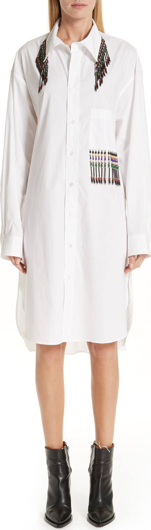 Ambush Embellished Shirtdress