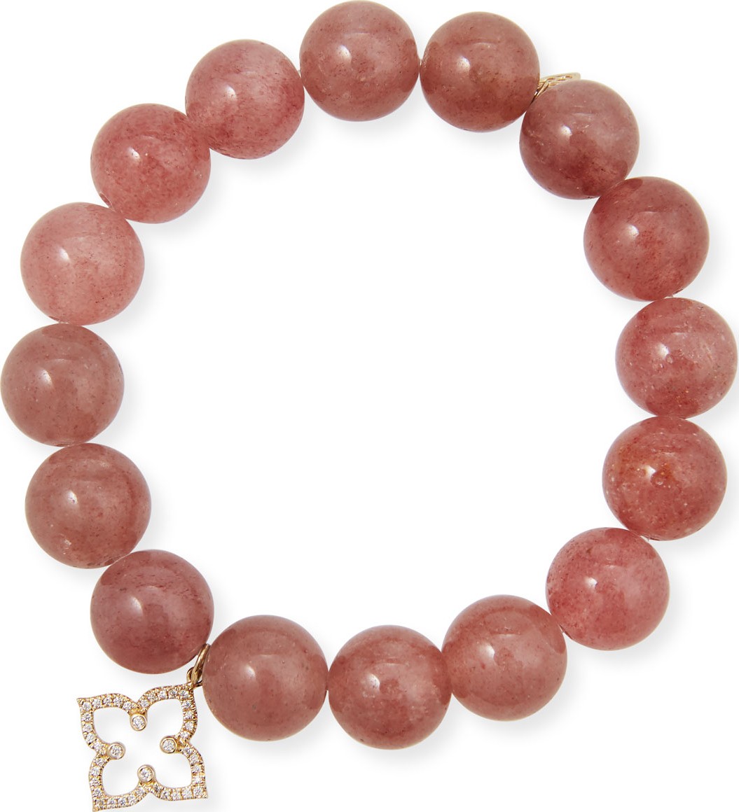 Sydney Evan 14k Muscovite & Moroccan Star Bracelet