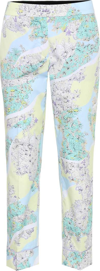 Emilio Pucci Printed cotton pants