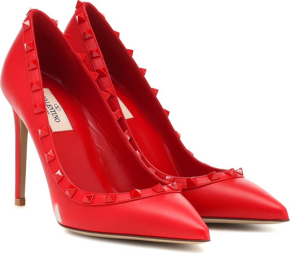 Valentino Valentino Garavani Rockstud leather pumps