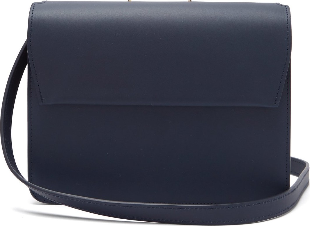 PB 0110 AB 83 leather cross-body bag