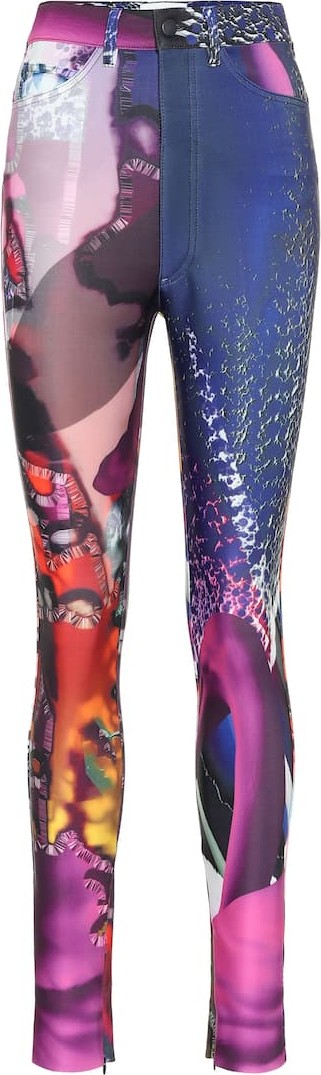 Maison Margiela Printed technical jersey pants