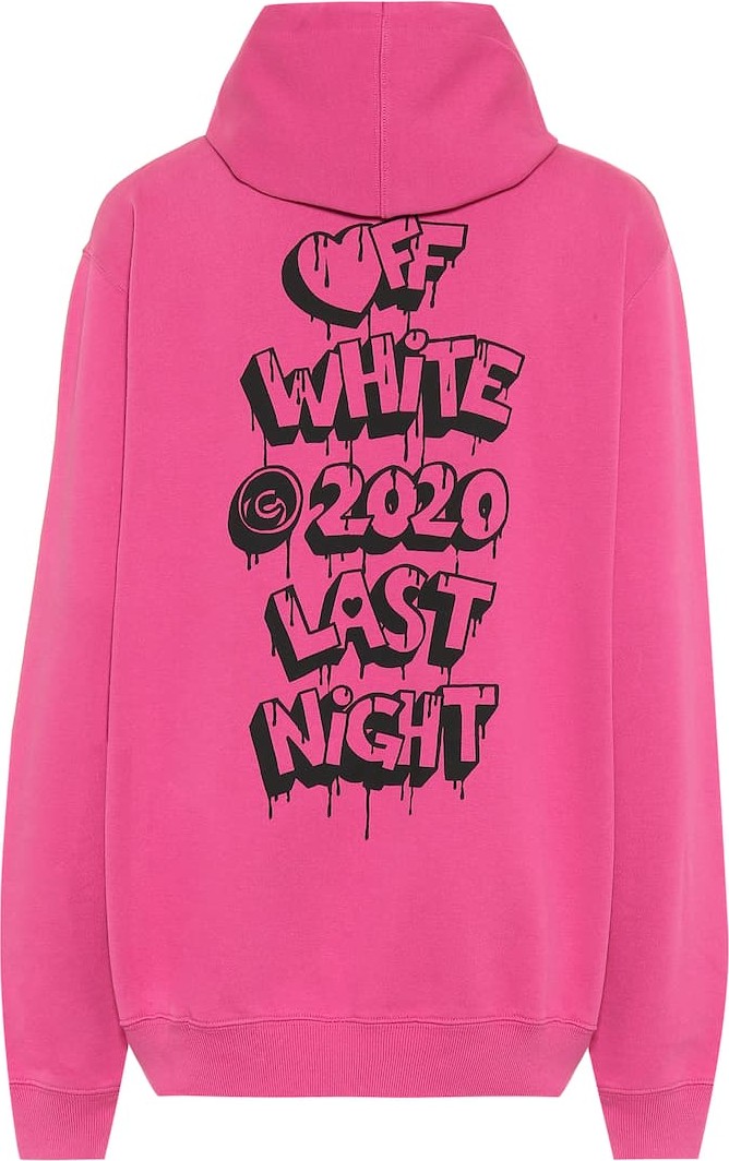 Off White Cotton hoodie
