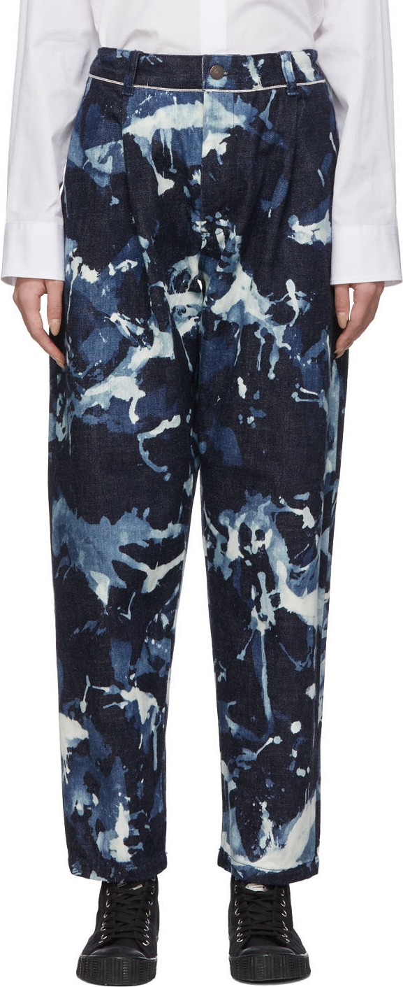 Blue Blue Japan Blue Kago Bassen Jeans