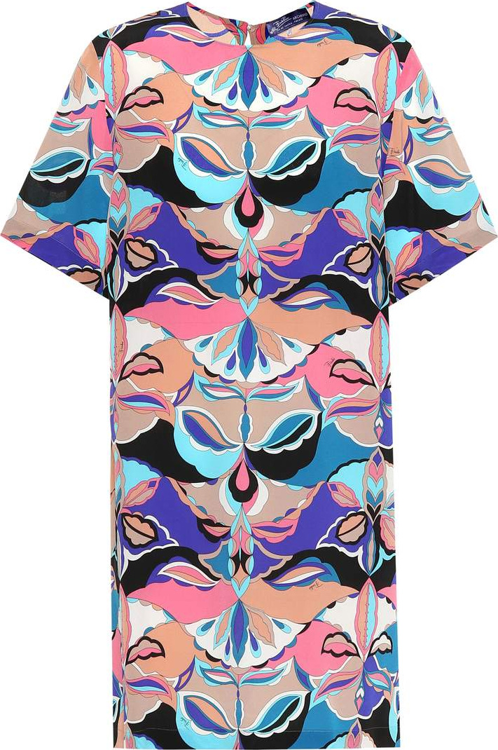 Emilio Pucci Printed silk dress