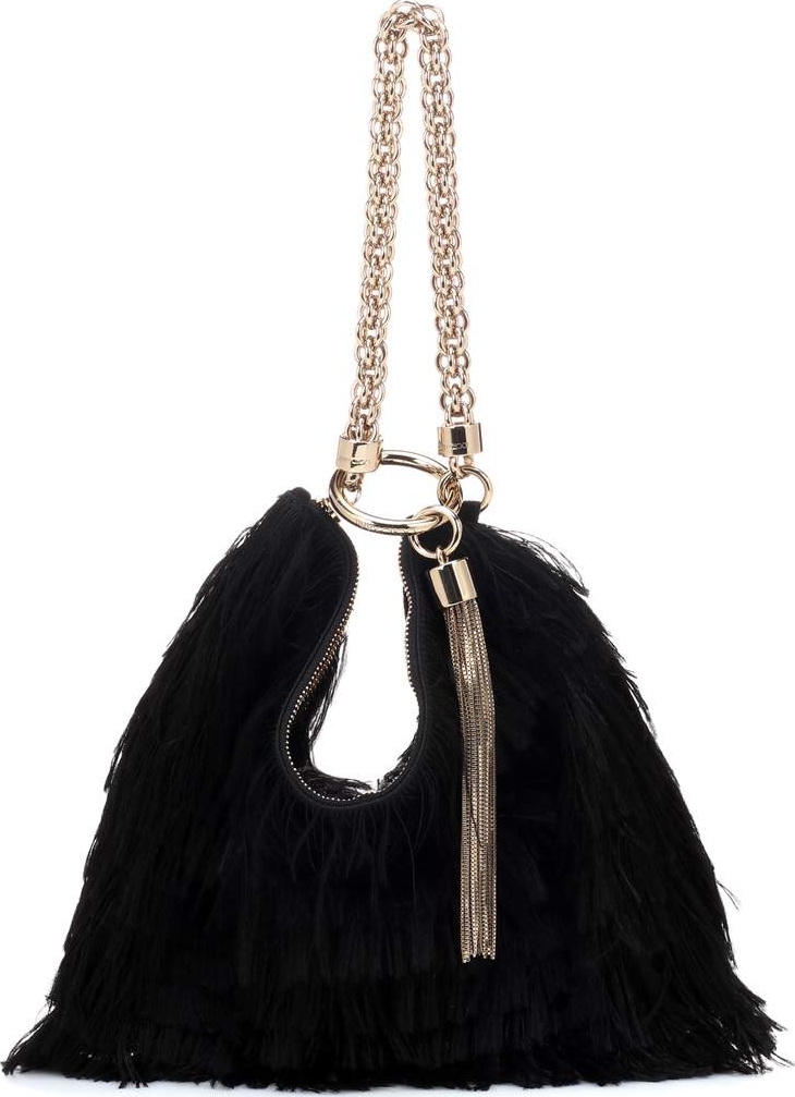 Jimmy Choo Callie tasseled clutch