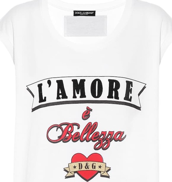 Dolce & Gabbana Cotton tank top