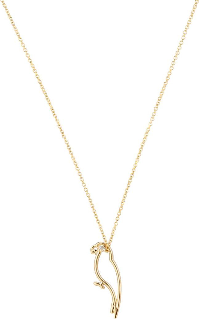 Aliita Papagayo Brillante 9kt gold and diamond necklace