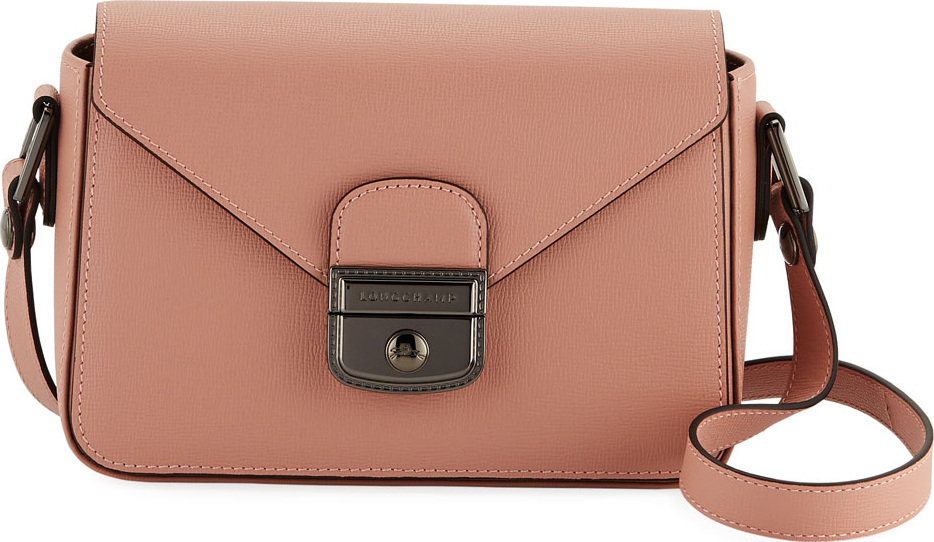 Longchamp Le Pliage Heritage Leather Crossbody Bag