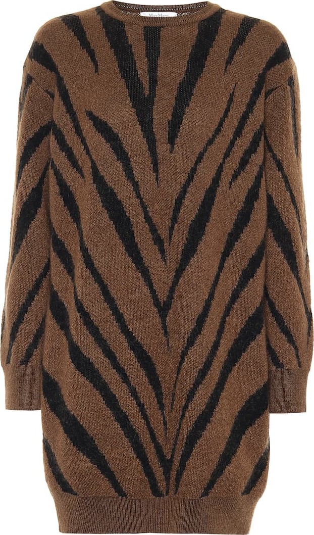 Max Mara Austin jacquard minidress