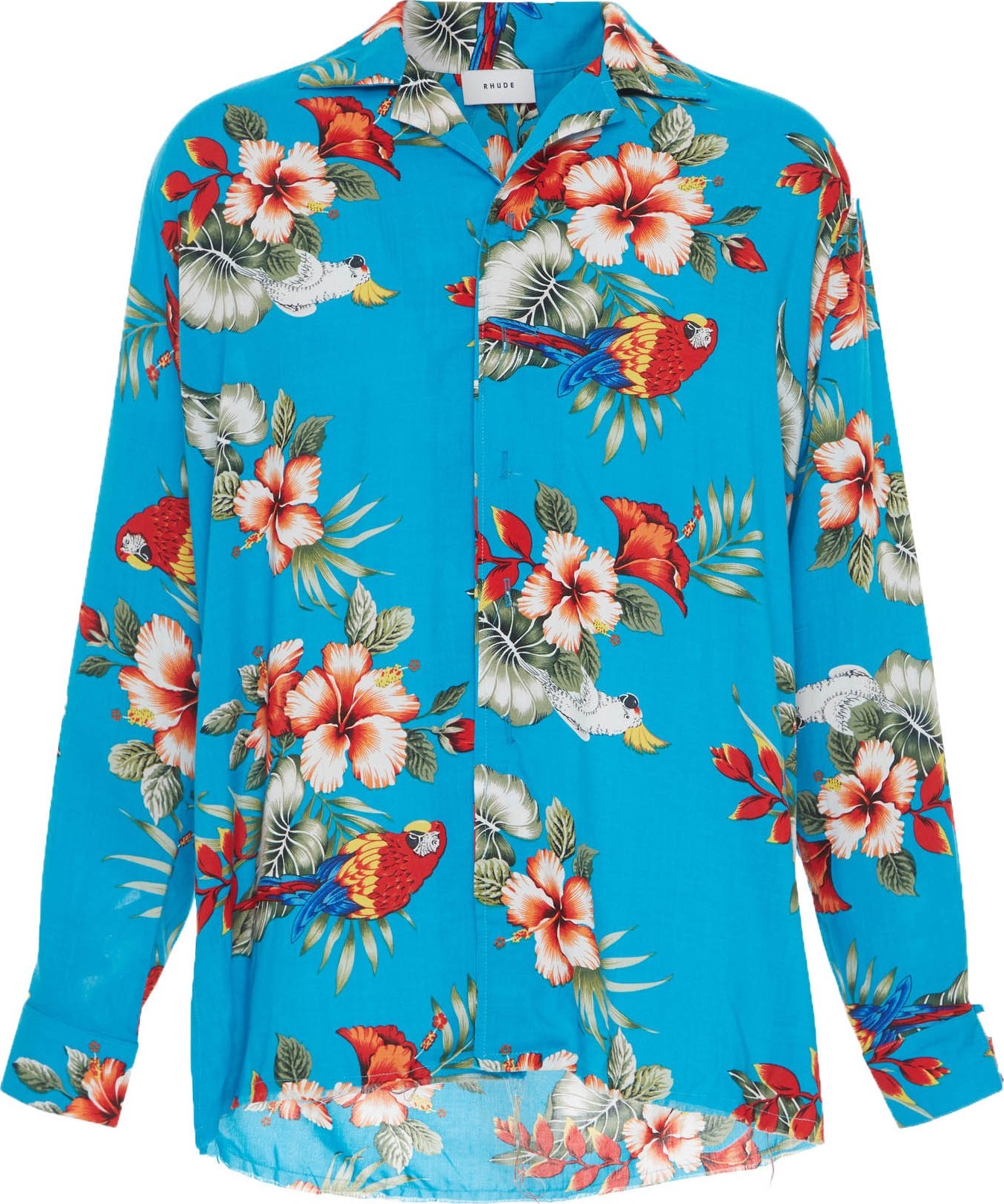 RHUDE Birds of paradise shirt