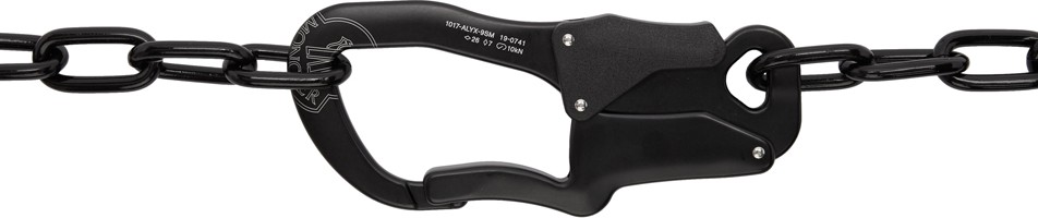 Moncler Genius 6 Moncler 1017 ALYX 9SM Black Motorbike Chain Belt