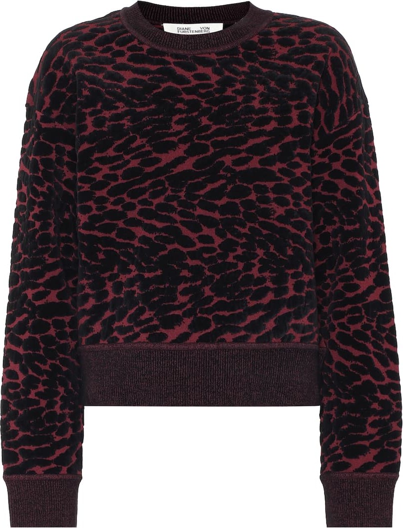 DIANE von FURSTENBERG Cassia cotton-blend sweater