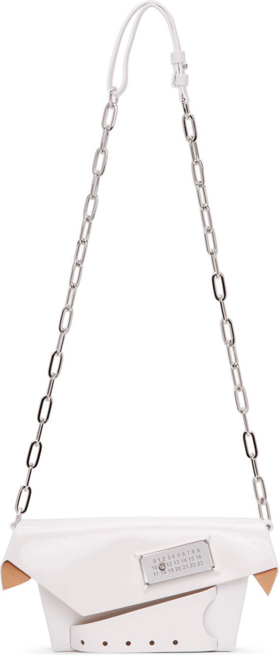 Maison Margiela White Snatched Shoulder Bag