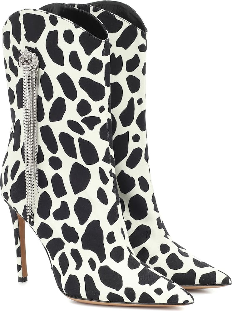 Alexandre Vauthier Exclusive to Mytheresa – Wayne printed ankle boots