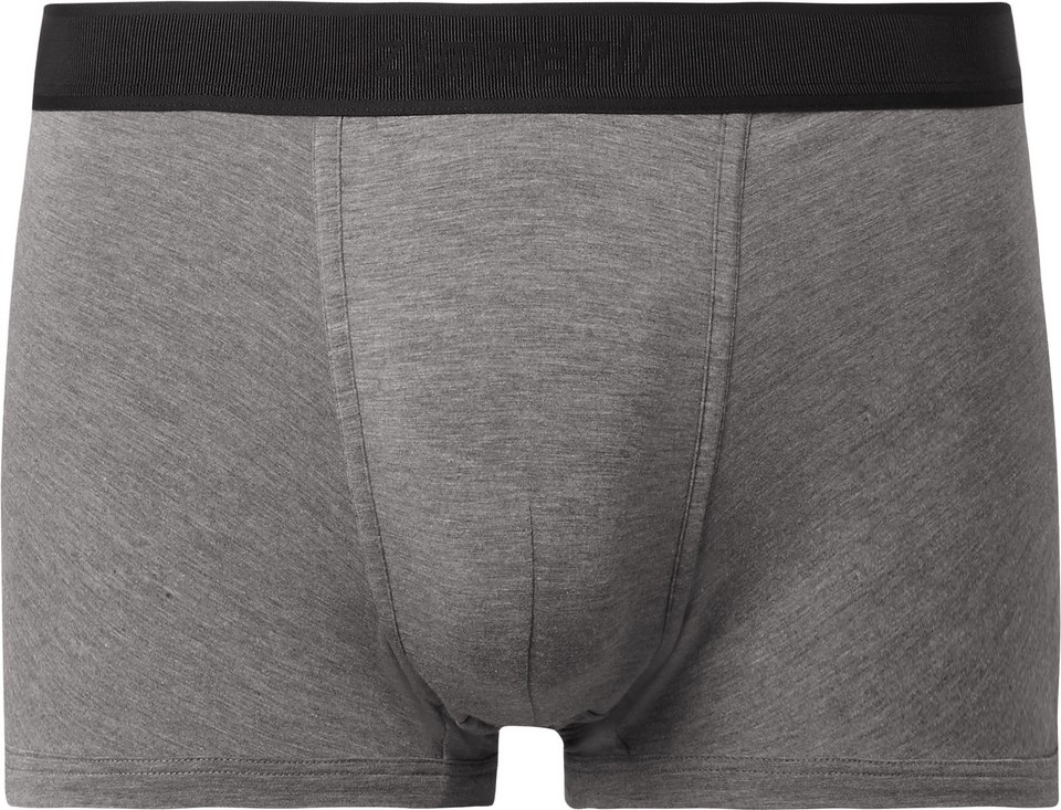 Zimmerli Mélange Stretch Modal-Blend Boxer Briefs