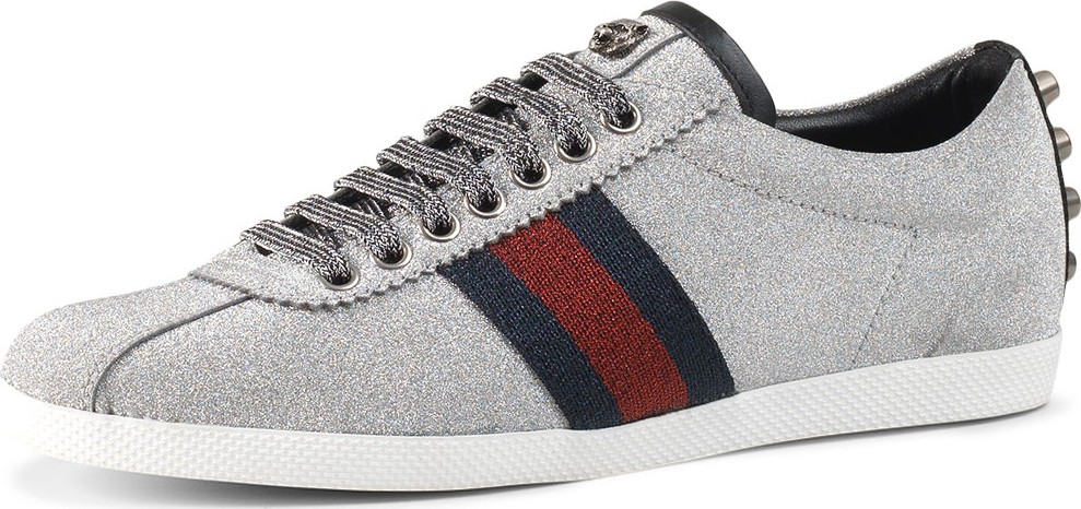 Gucci Bambi Metallic Trainer