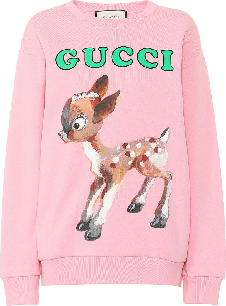 Gucci Fawn-printed sweatshirt