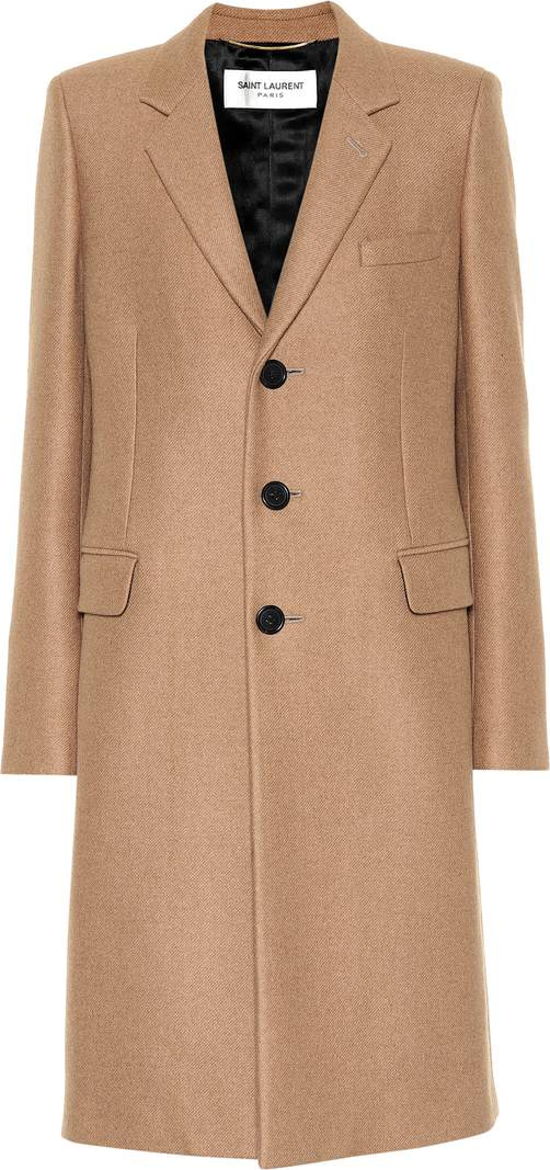 Saint Laurent Camel coat