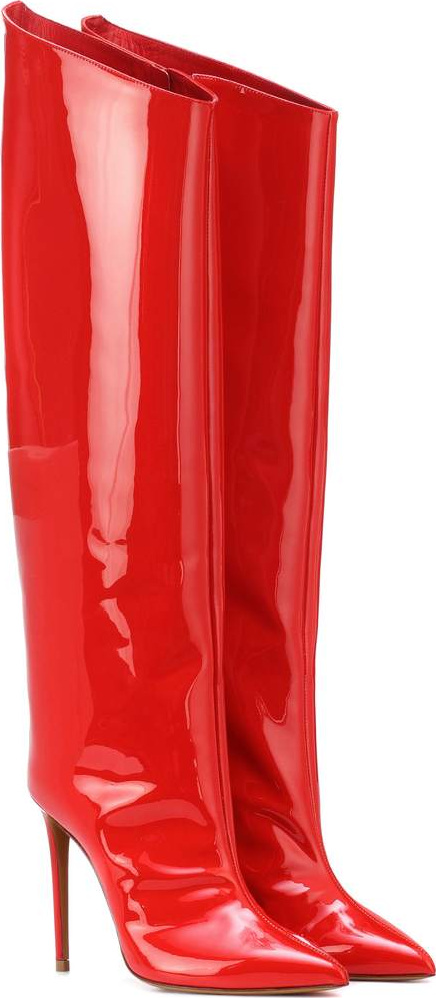 Alexandre Vauthier Alex patent leather boots
