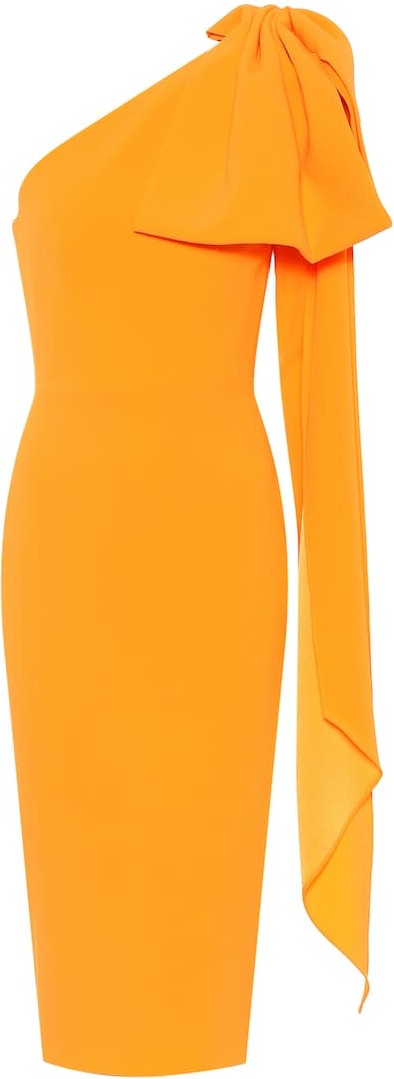 Alex Perry Wade crêpe midi dress