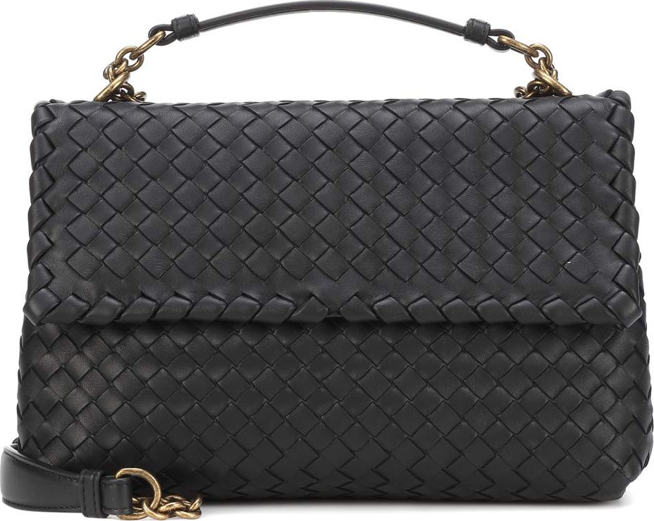 Bottega Veneta Small Olimpia intrecciato leather shoulder bag