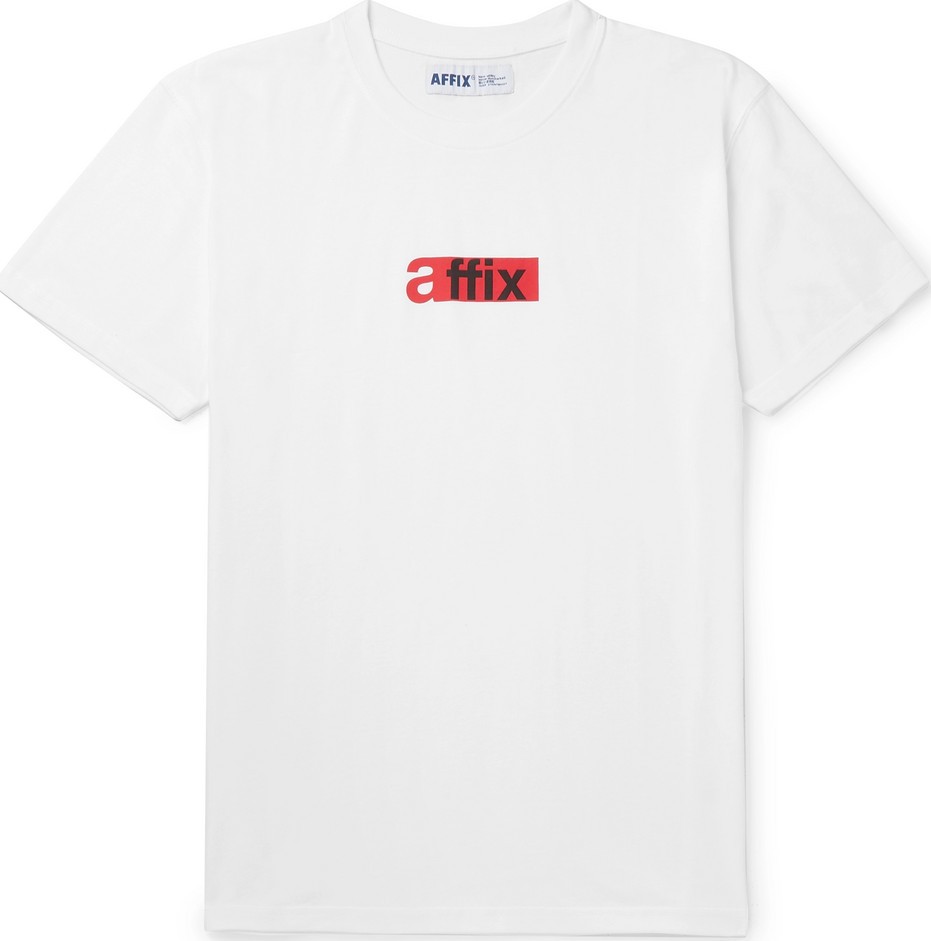 Affix Logo-Print Cotton-Jersey T-Shirt