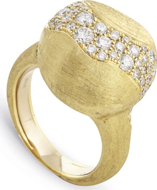 Marco Bicego 18k Gold Africa Medium Diamond Constellation Ring