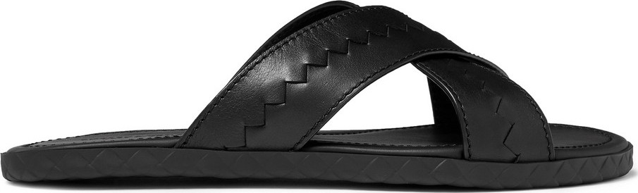 Bottega Veneta Intrecciato Leather Sandals