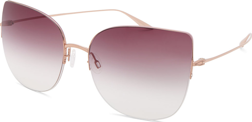Barton Perreira Voyant Cat-Eye Titanium Sunglasses