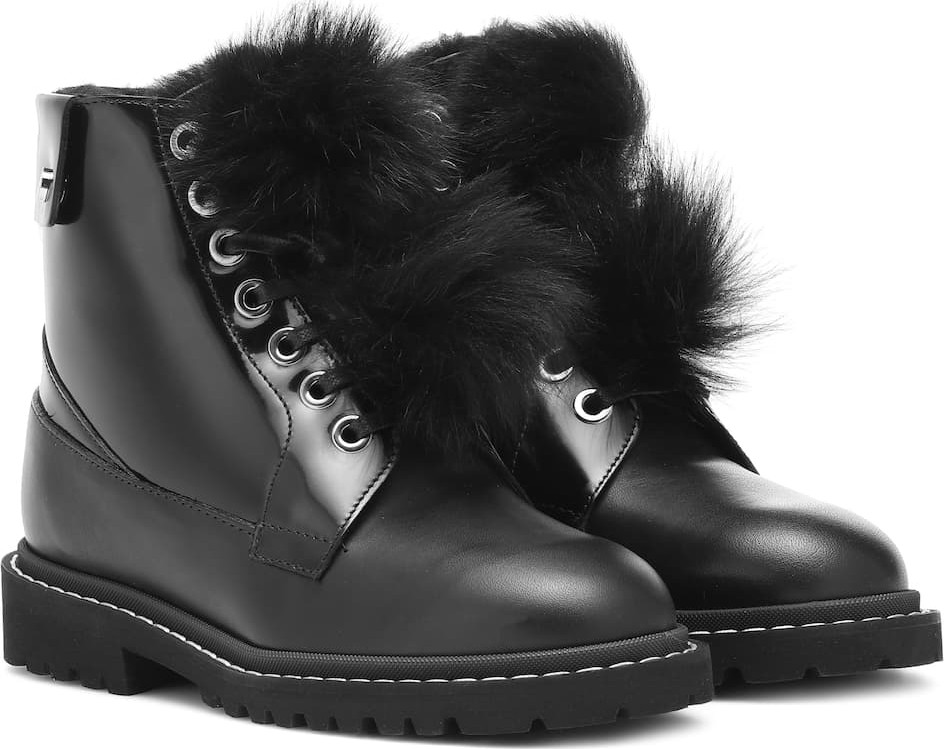 Jimmy Choo The Voyager Snow Flat ankle boots