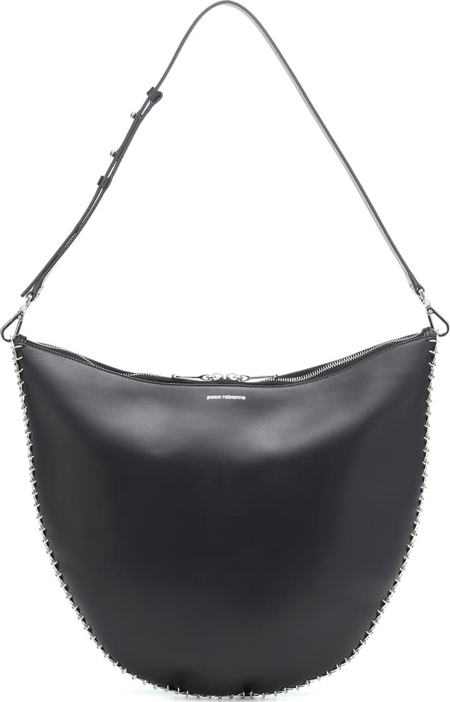 Paco Rabanne Iconic Small leather shoulder bag