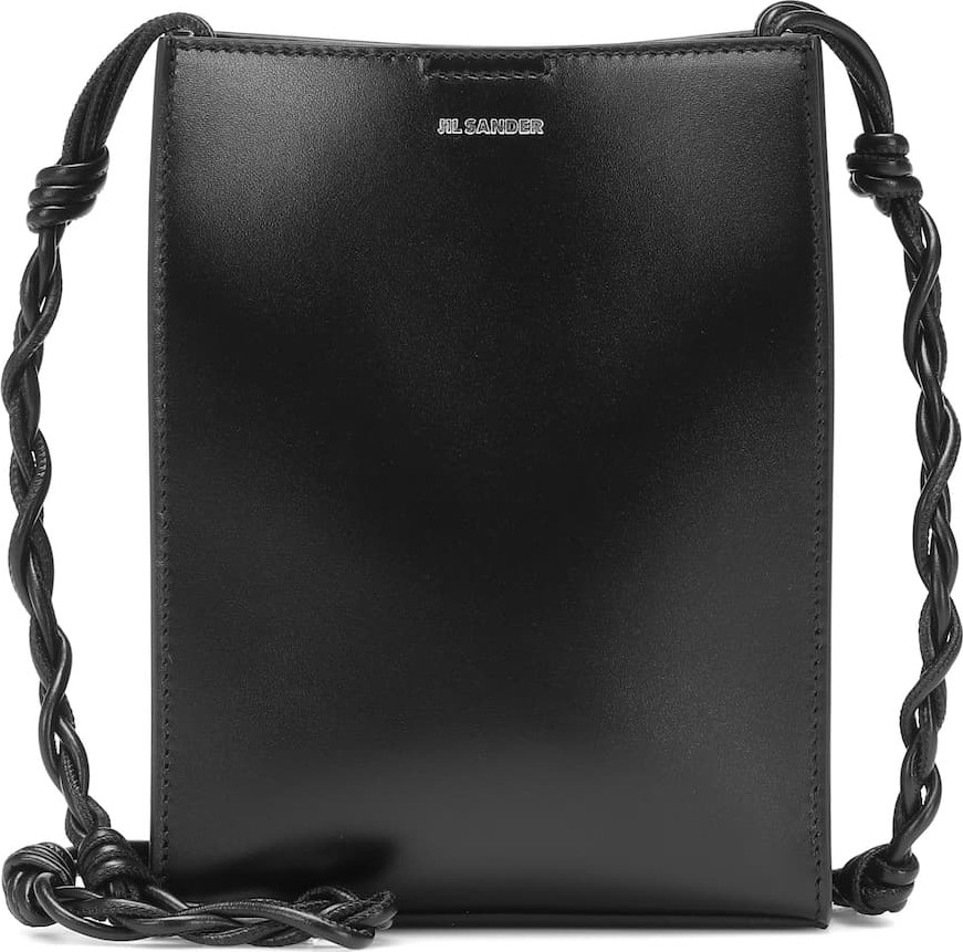 Jil Sander Tangle Small leather shoulder bag