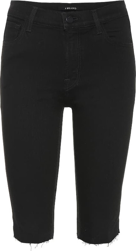 J BRAND 811 mid-rise denim shorts