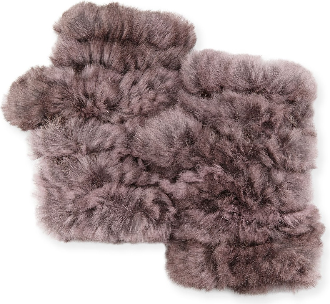 Jocelyn Fingerless Fur Mittens