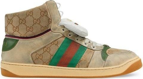 Gucci Men's Screener GG high-top sneaker