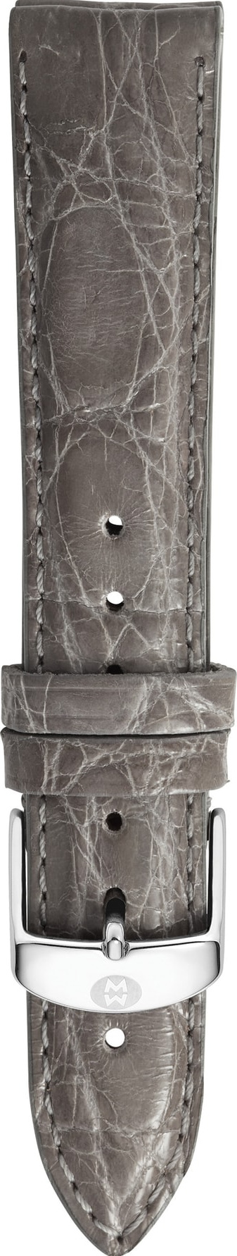 MICHELE 18mm Leather Watch Strap