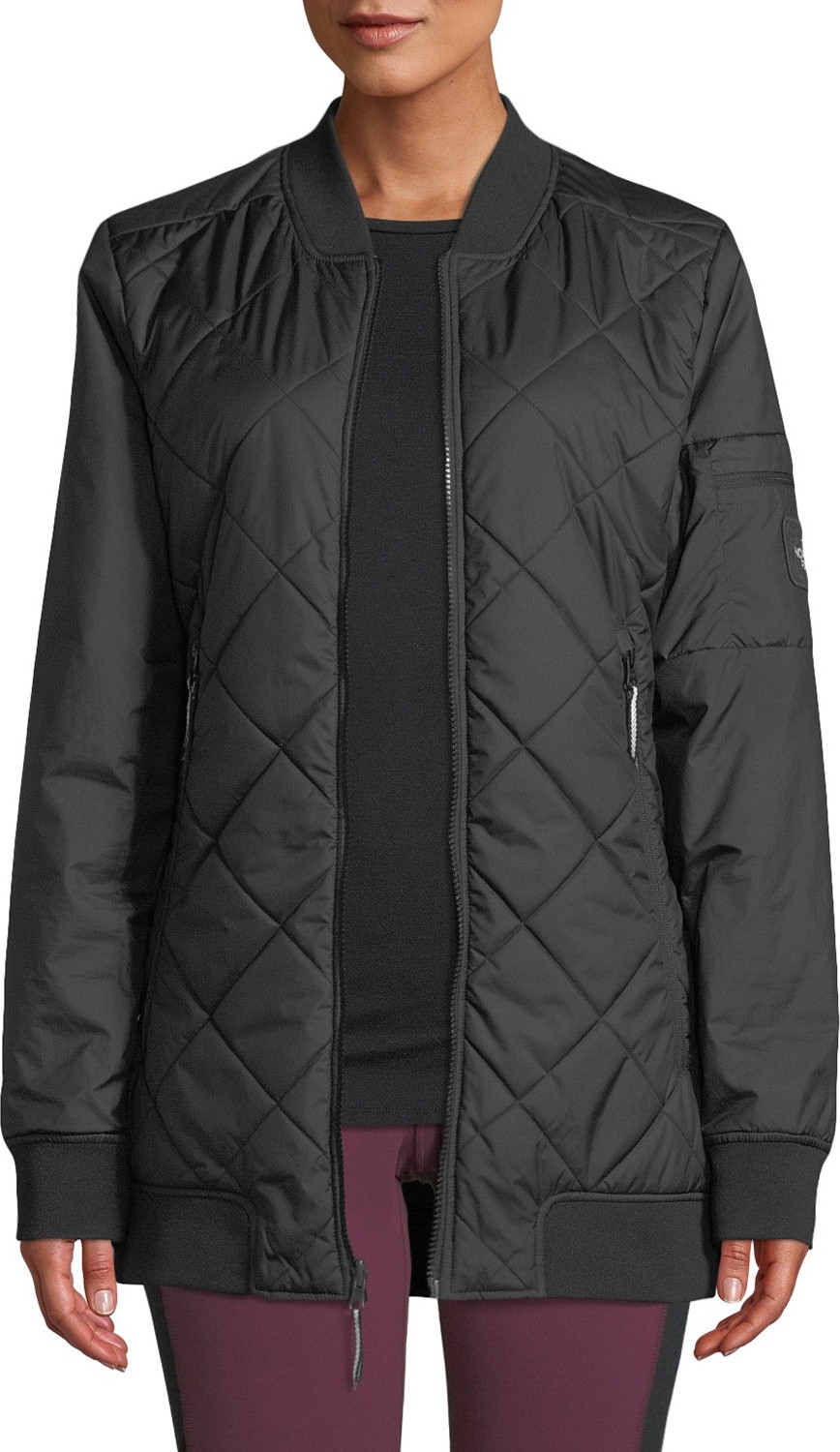 The North Face Jester Reversible Quilted Zip-Front Bomber Jacket